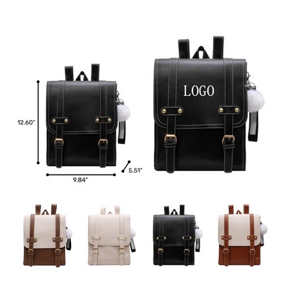Stylish PU Womens Backpack