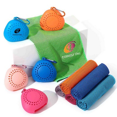 MOQ 20pcs Full Color Cooling Towel