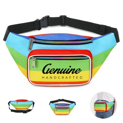 Sports Rainbow Fanny Pack