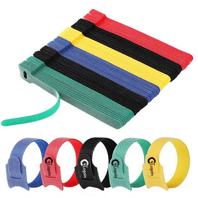 4" Reusable Cable Tie, Adjustable Cord Strap Wire Organizer