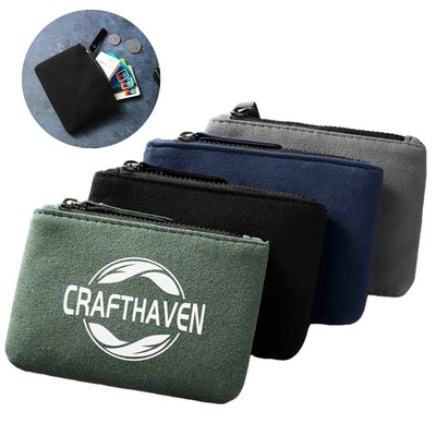 PU Zipper Pouch