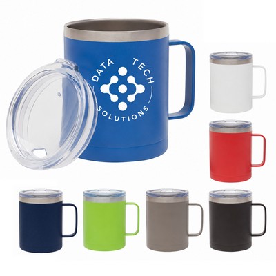 14 Oz. Double Wall Vacuum Camping Mug