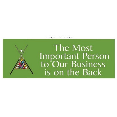 Pool Table Rack Panoramic Photo Hand Mirror (1 5/8"x4 5/8')