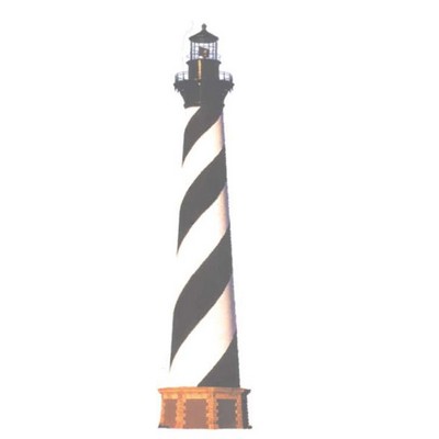 Lighthouse Promotional Magnet w/ Strip Magnet (8 Square Inch)