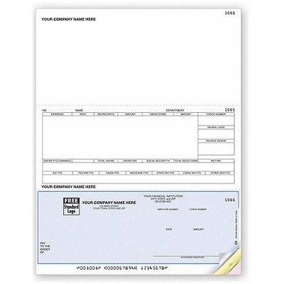Laser Payroll Checks - DacEasy® Compatible (3 Part)
