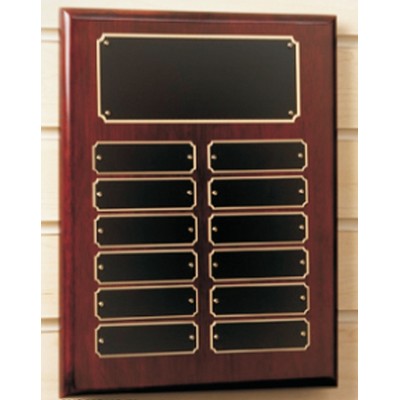 Cherry Piano Finish 12 Month Executive Perpetual Plaque