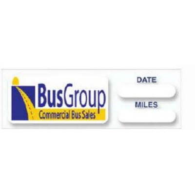 Service Reminder Sticker - Static Cling (3"x1")