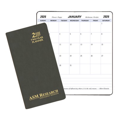 Two Year Pocket Planner w/ Canyon Cover