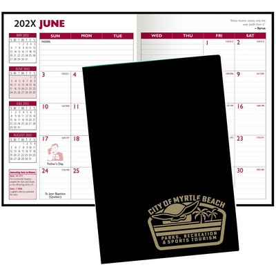 Academic 7 x 10 Planner with its own Cardboard Cover
