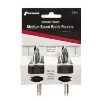 Medium Speed Bottle Pourer on a Card (Set of 2)