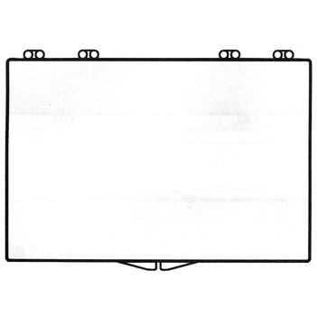 Rigid Clear Hinged Plastic Box (6"x4"x2")