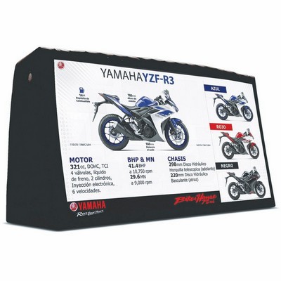 Porta-Board Inflatable Billboard 20'L x 10'H x 5'D