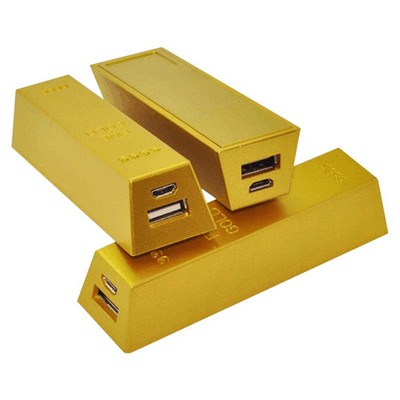 Gold Bar 2600 Mah Charger