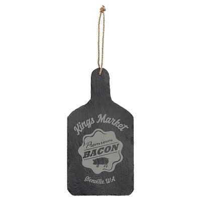 Paddle Slate Cutting Board with Hanger String