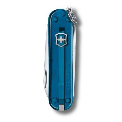 Swiss Army® Translucent Sky High Blue Rally Knife