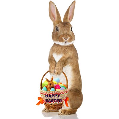 Easter Rabbit Cardboard Cutout Stand Up| Standee Picture Poster Photo Print