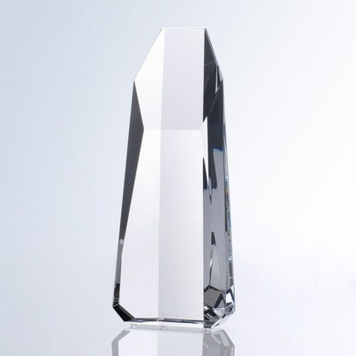 Super Hexagon Tower Small Optic Crystal Award