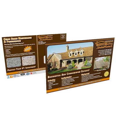4" x 6" - Full Color Flyers - 100lb Gloss Cover- 2 Sided With Aqueous