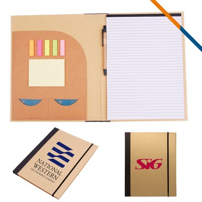 Kiki Recycled Notepad With Pocket