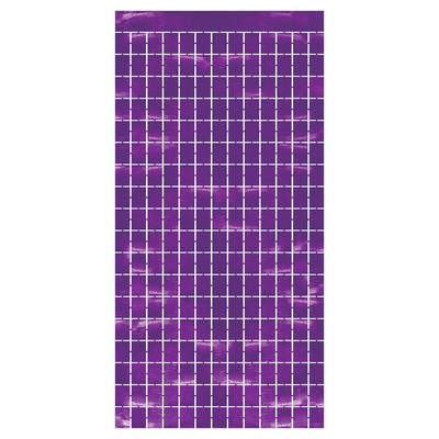 Metallic Square Curtain