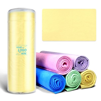 Quick Drying Pet Chamois Towel w/Case (13"x17")