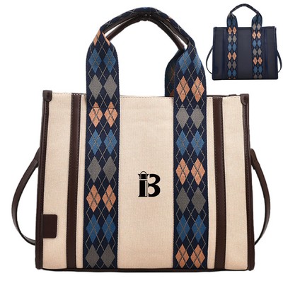 Bohemian Large Capacity Canvas Tote Bag