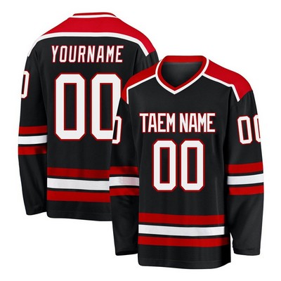 Custom Full Color Sublimated Performance Ice Hockey Jersey