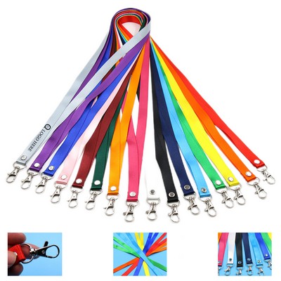 0.6" Polyester Lanyards