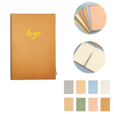 A5 Faux Leather Notebook