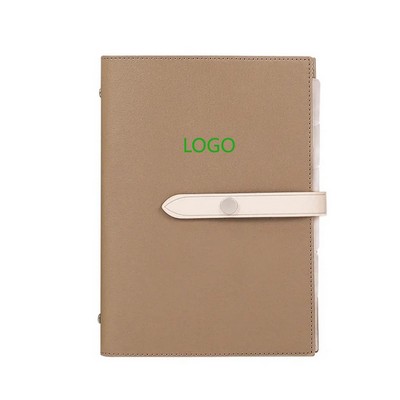 2025 Calendar 6 Ring Binder Budget Notebook A5 Customized PU LeatherJournal Planner