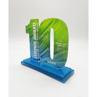 Acrylic Anniversary Numbers