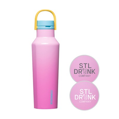 Corkcicle - 20oz Sport Canteen - Pink Pop