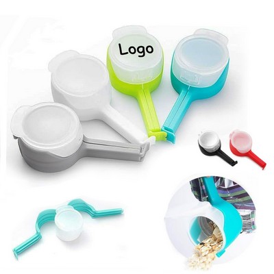 Food Sealing Clip with Lid