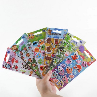 Puffy 3D Stickers Sheet