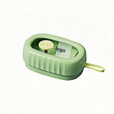 Soft Silicone Multi-Function Laundry Brush with Built-In Detergent Dispenser