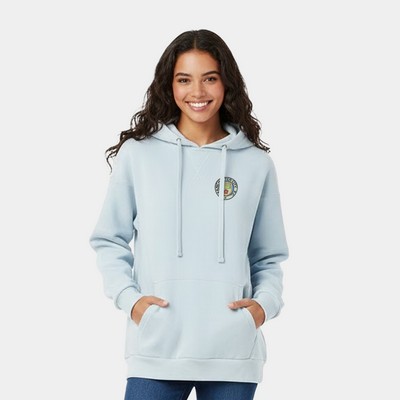 Everly Women's Sueded Cotton Poly Fleece Hoodie