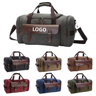 Vintage Large Capacity Canvas Travel Bag