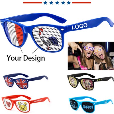 Pinhole promo sunglasses