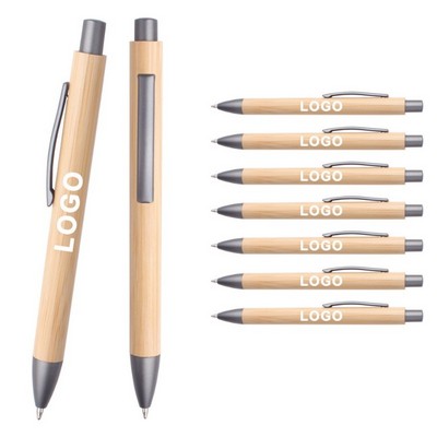 Bamboo Click Pen