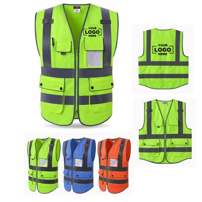Hi-Vis Reflective Safety Vest