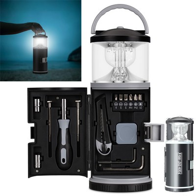 Multi-Function LED Camping Lantern w/ Tool Kit