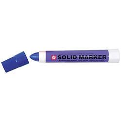 Blue Solid Paint Windshield Marker
