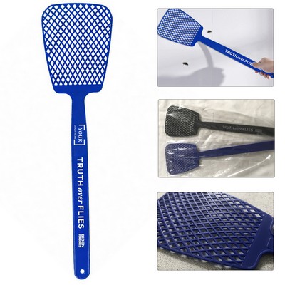 Flexible Long Handle Plastic Fly Swatter