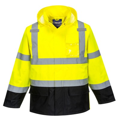 Portwest Hi-Vis Class 3 Contrast Rain Traffic Jacket