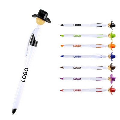 Western Style Ballpoint Pen in the Shape of a Cowboy Hat