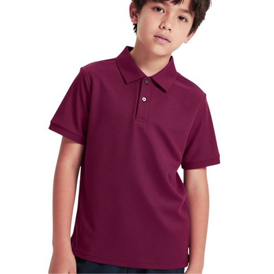 Outlash Wear Unisex Youth Performance Mesh Polo - 100%Polyester