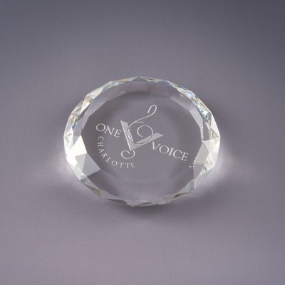 Kaleidoscope Crystal Paperweight