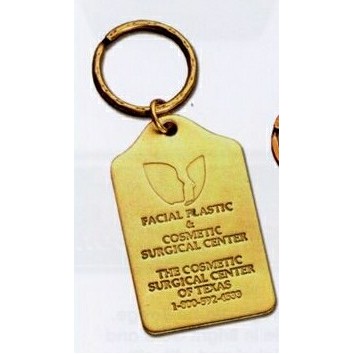Die Stamped Key Tag /2"