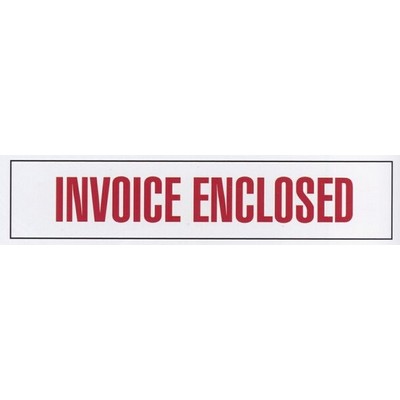 Stock Imprinted Polypro Tape 2" x 110yds (Invoice Enclosed)
