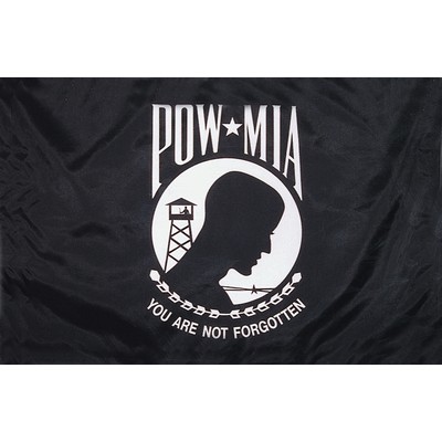 Single Faced Armed Forces POW/MIA Commemorative Flag (5'x8')